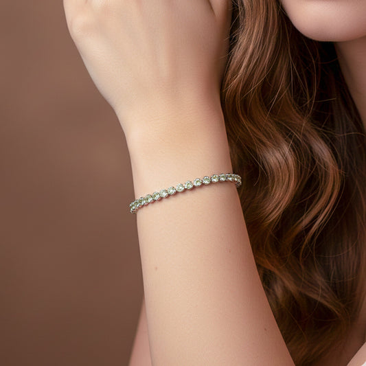 Signature Ice Tennis Bracelet jewellery product view 2