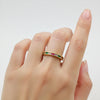 Luxe Prism Crystal Ring jewellery product view 1