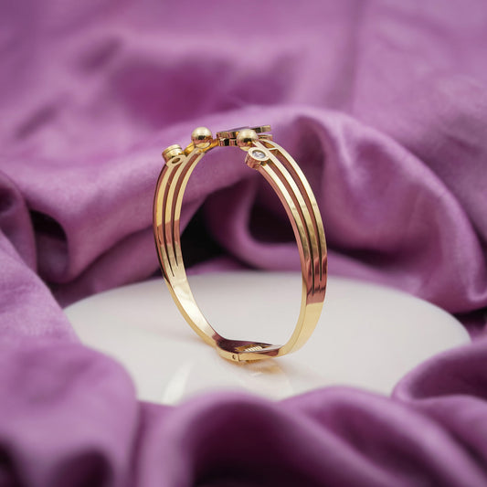 Elegant Butterfly Crystal Kada jewellery product view 2
