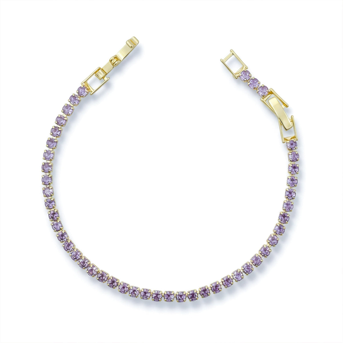 Elite Shine Gold Zircon Bracelet jewellery product view 6