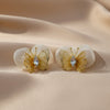 Pearl Veil Butterfly Earrings jewellery product view 1