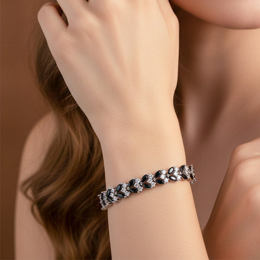 Black Marquise Diamond Luxe Bracelet jewellery product view 2