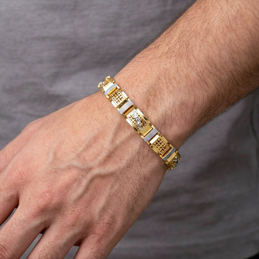 Titan Royal Pattern Bracelet jewellery product view 2
