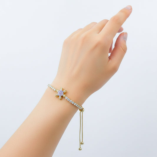 Lavender Bloom Luxe Bracelet jewellery product view 2