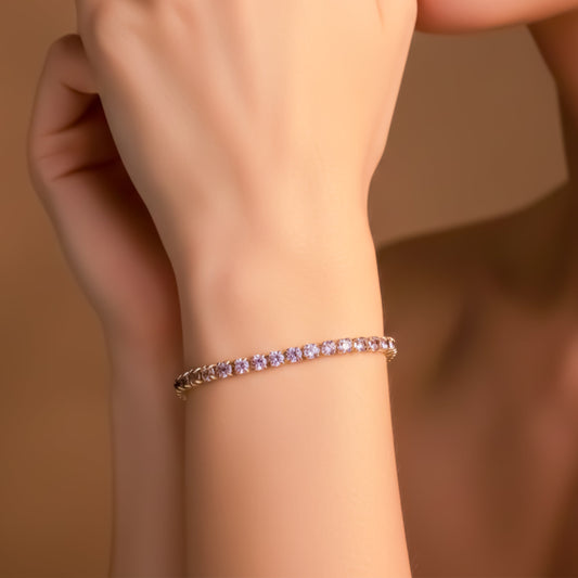 Elite Shine Gold Zircon Bracelet jewellery product view 2