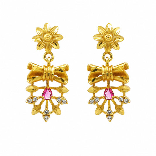 Gulnaar Charm Earrings jewellery product view 2