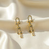 Elite Crystal Ladder Earrings jewellery product view 1