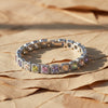 Pastel Gemstone Luxe Bracelet jewellery product view 1