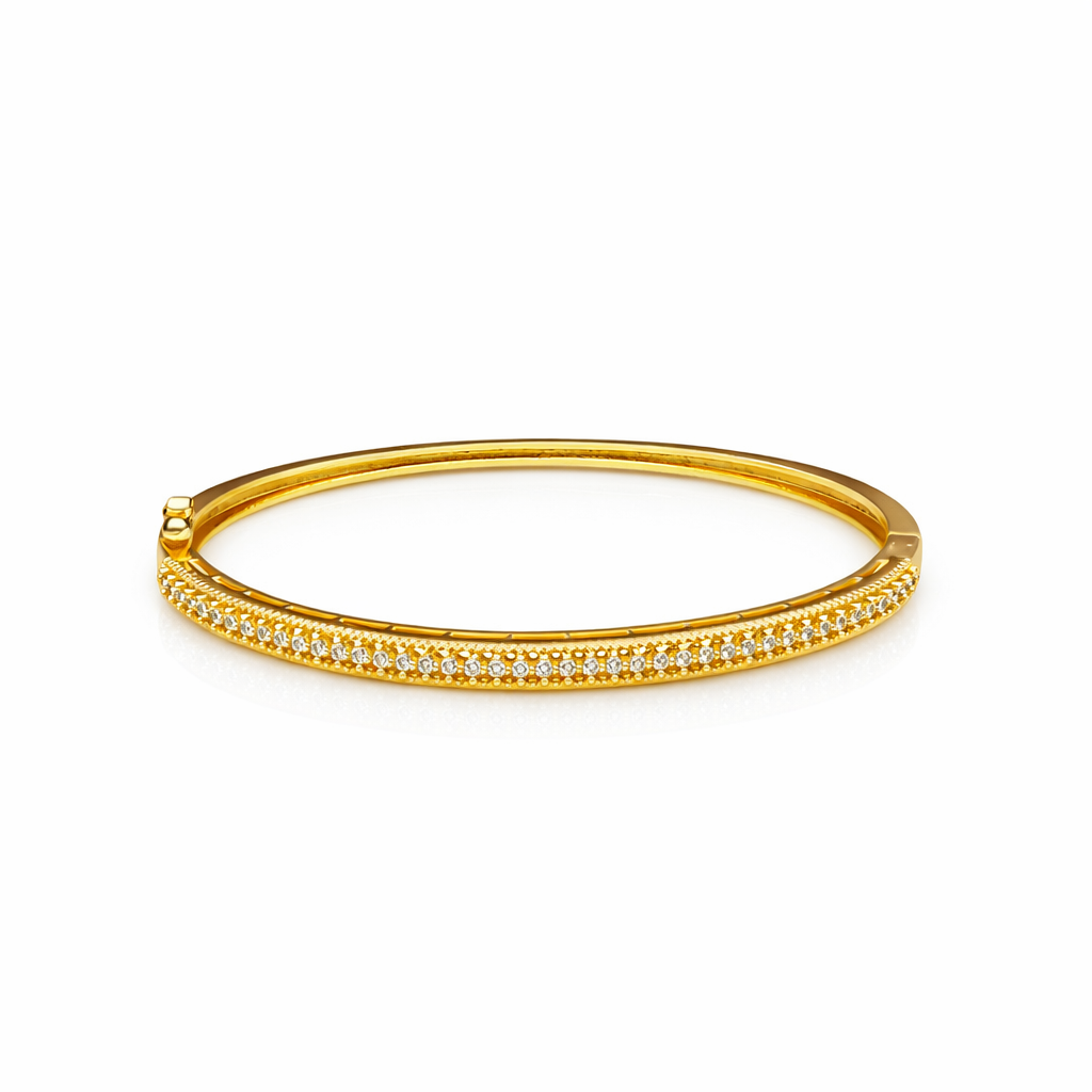 Grace Shine Diamond Gold Kada jewellery product view 10