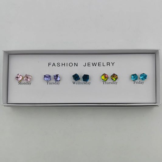 Ocean Glow Stud Set jewellery product view 2