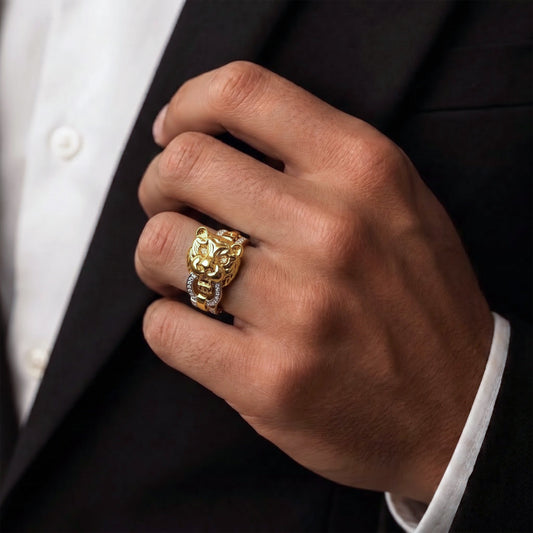 Tiger Roar Elite Band Rings jewellery product view 2