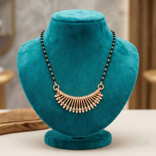 Apsara Sparkle Mangalsutra jewellery product view 2