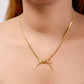 Snake Bow Necklace jewellery product view 6