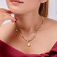 Ira Clover Necklace jewellery product view 5