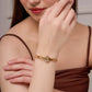 Equestrian Elegance Gold Bracelet jewellery product view 1