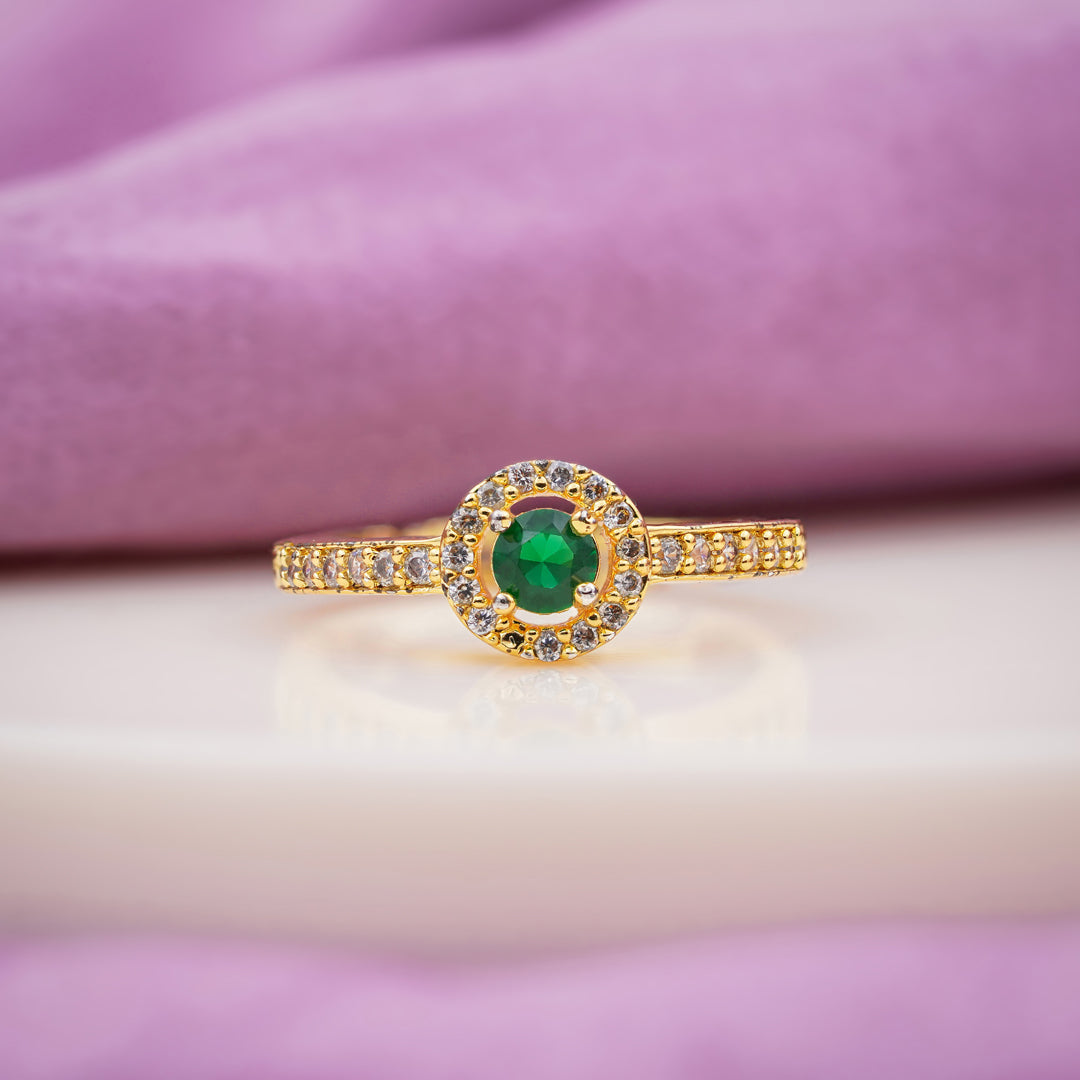 Crown Halo Diamond Ring jewellery product view 2