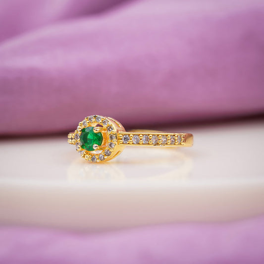 Crown Halo Diamond Ring jewellery product view 1