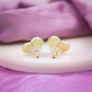 Opulent Heart Blossom Earrings jewellery product view 5