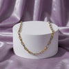 Dual Tone Rectangular Link Chain jewellery product view 1
