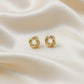 Classic Interlock Knot Earrings jewellery product view 1