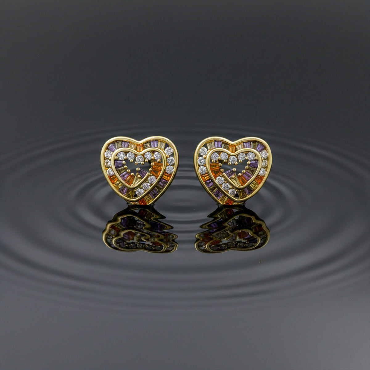 Zenvy Prism Earrings jewellery product view 3