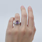 Aurora Violet Designer Ring jewellery product view 3