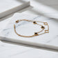 Luxe Clover Charm Bracelet jewellery product view 3