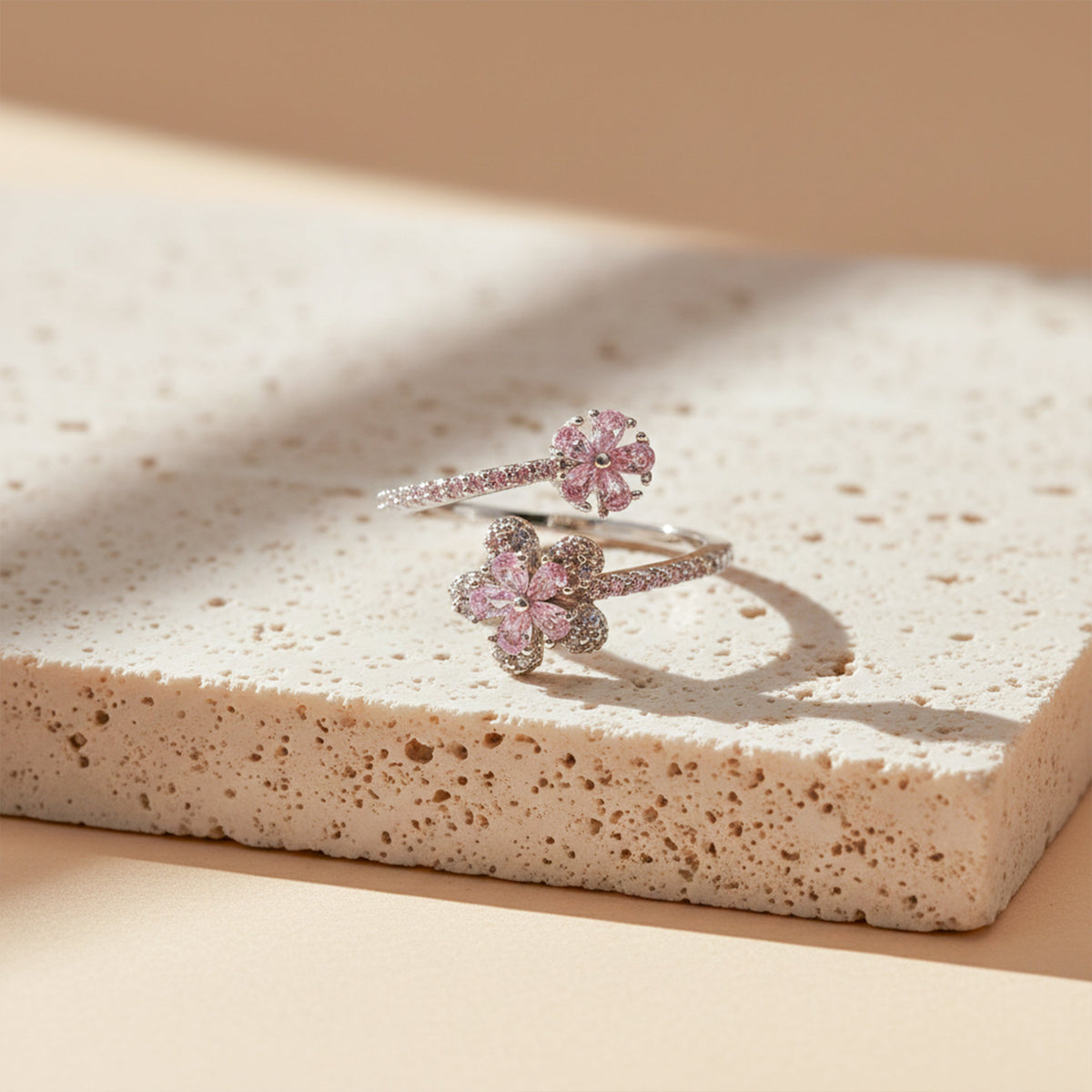 Eternal Sakura Blossom Ring jewellery product view 1