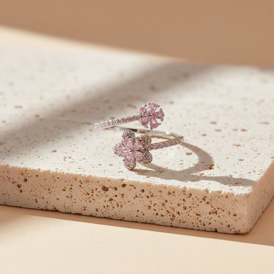 Eternal Sakura Blossom Ring jewellery product view 1