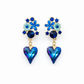 Blue Blossom Dangle Earrings jewellery product view 6