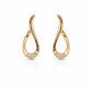 LuxeWave S-Curve Diamond Earrings jewellery product view 8