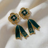 Luxury Bloom Floral Ribbon Earrings jewellery product view 1