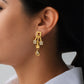 Golden Grace Earrings jewellery product view 3