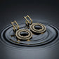 Orbella Crystal Drops Earrings jewellery product view 3