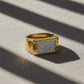 Crown Square Diamond Ring jewellery product view 3