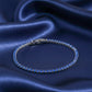 Azure Sapphire Tennis Bracelet jewellery product view 6