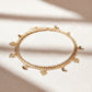 Elite Sparkling Heart Anklet jewellery product view 1