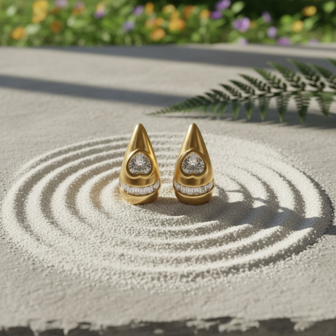 Water Drop Earring jewellery product view 1