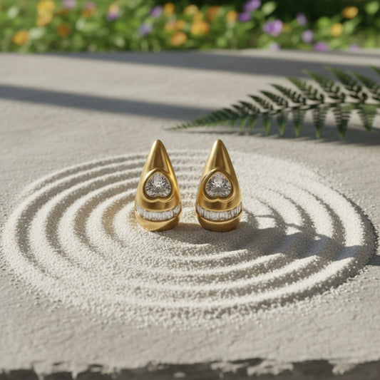 Water Drop Earring jewellery product view 1