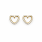 Celestia Love Crystal Heart Earrings jewellery product view 8