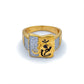 Om Power Gold Ring jewellery product view 5