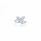 Elegant Crystal Bow Ribbon Ring jewellery product view 4