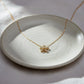 Luxe Floral Sparkle Necklace jewellery product view 3