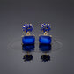 Blue Opulence Drops Earrings jewellery product view 3