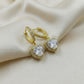 Zenvia Heart Luxe Earrings jewellery product view 3