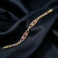 Celeste Pink Sapphire X-Link Diamond Bracelet jewellery product view 2