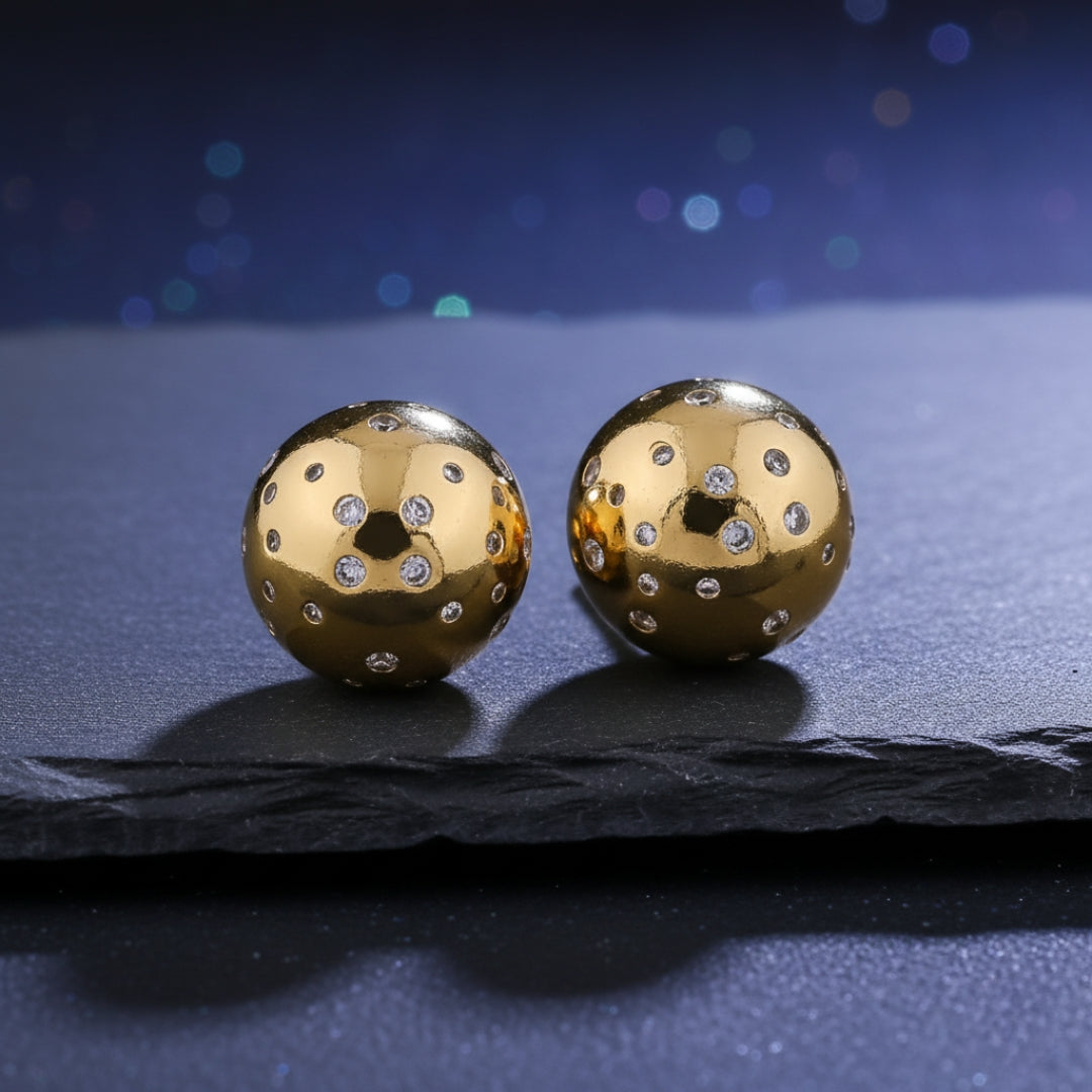 Dazzle Dot Earrings jewellery product view 6