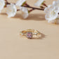 Majestic Pink Gemstone Halo Ring jewellery product view 2