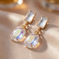 Iridesa Crystal Drop Earrings jewellery product view 1