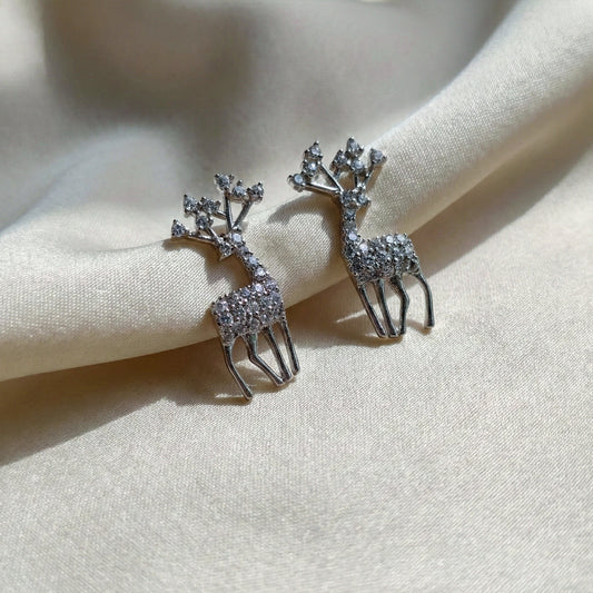 Deer Elegance Earrings jewellery product view 2